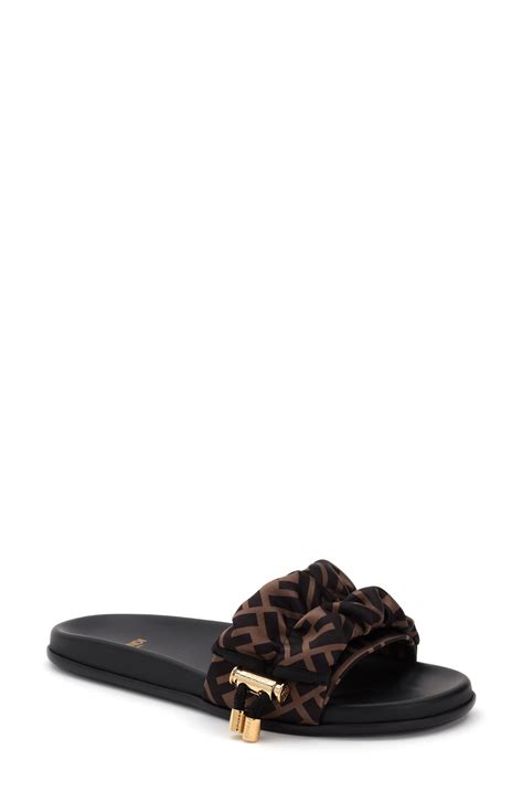 x sarah coleman ff vertigo slide sandal fendi|FENDI X SARAH COLEMAN Vitello FF Vertigo Slide Sandals 9 .